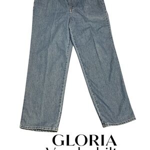Gloria Vanderbilt Blue Straight Leg Jeans for Everyday Wear
BIN/C